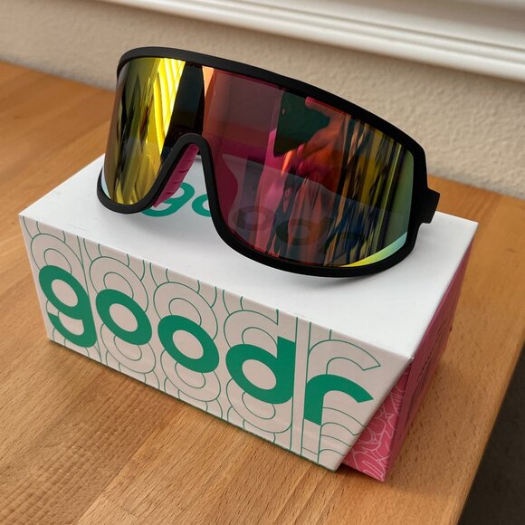 Goodr I Do My Own Stunts Wrap Sunglasses - Picture 1 of 3